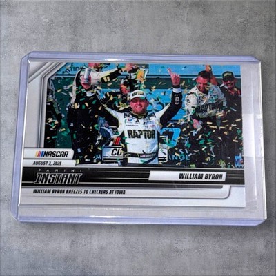 William Byron 2025 Panini Instant NASCAR #42 IOWA VICTORY LANE card 1 of 96