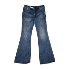 Pilcro Jeans Womens Size 30 Trouser Bootcut High Rise Blue Denim Pants