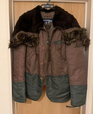 ジャケット・アウター junya watanabe man ALPHA INDUSTRIES N-3B Junya Watanabe Fall 2006 Grail Men's N-3B Reconstructed
