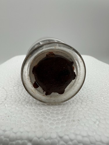 Antique Apothecary Inverted Display Globe Unknown Contents 4” Tall Museum Pc. - Picture 6 of 7