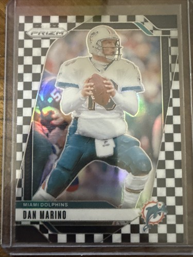 Dan Marino 2024 Panini Prizm #182 Checkerboard Prizm SP Miami Dolphins HOF