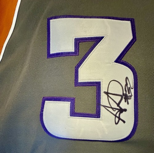 Amare Stoudemire Signed Autograph Authentic NBA Phoenix Suns Swingman Jersey NY - Picture 3 of 13