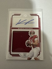 2025 National Treasures Collegiate Kurtis Rourke Rookie Patch Auto /99 RPA 