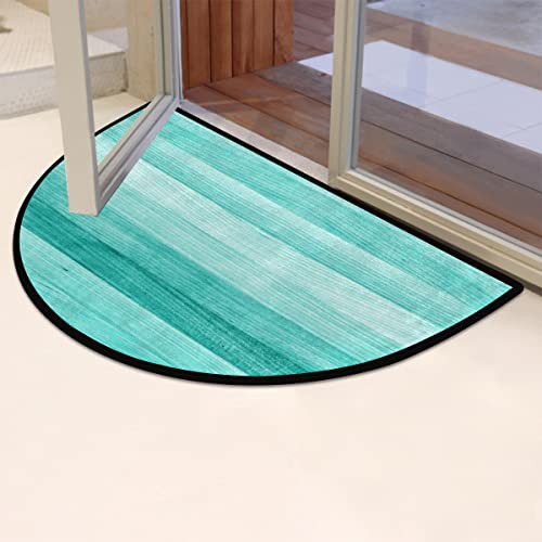 Half Round Door Mat Welcome Door Mats Rug for Front Door Outdoor Indoor - Picture 2 of 8