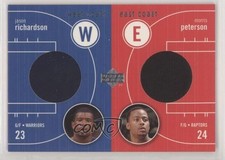 2003-04 Upper Deck Jason Richardson Morris Peterson #EW-JR/MP 5ox