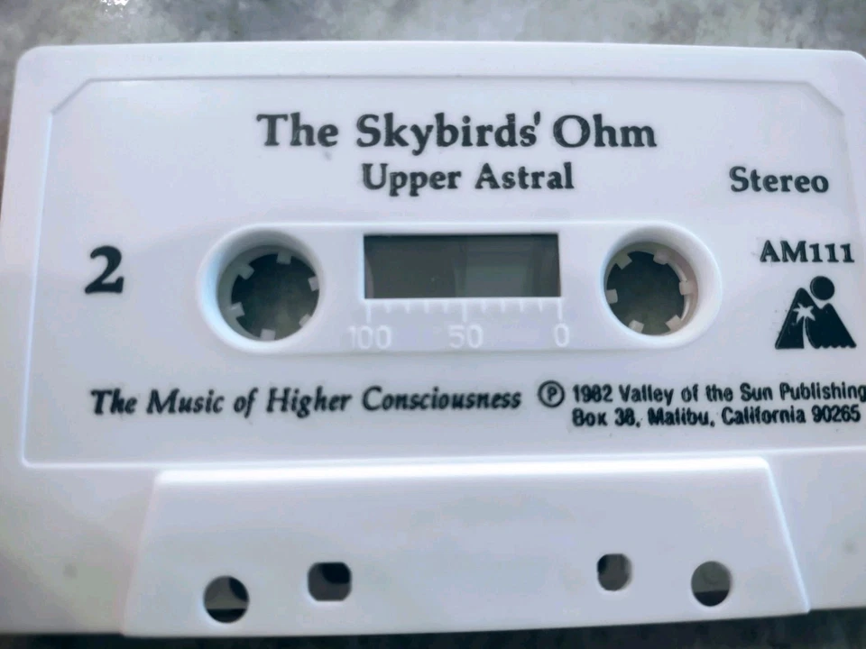 1982 SKYBIRDS Upper Astral Mental Free  Music Of Higher Consciousness Cassette  - Image 4 of 4