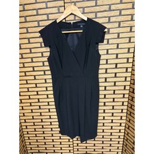 Banana Republic Black Wool Blend Dress Size 4