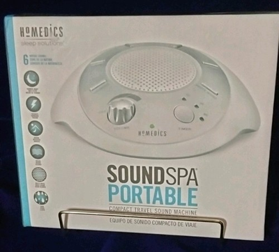 #ad HoMedics SS 2000L Sound Spa Portable White Noise 6 Nature Sounds Sleep Machine $19.99
