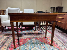 18th Century Maquetry Card Table