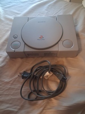 Sony PlayStation 1 Gray Video Game Console (No Controllers, Just Power Cord)
