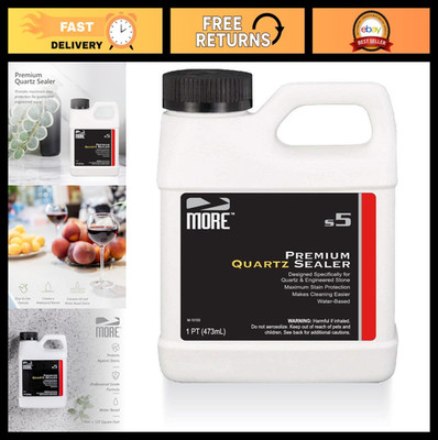 Premium Quartz Sealer - Water-Based Surface Protector for Indoor/Outdoor Use - 1