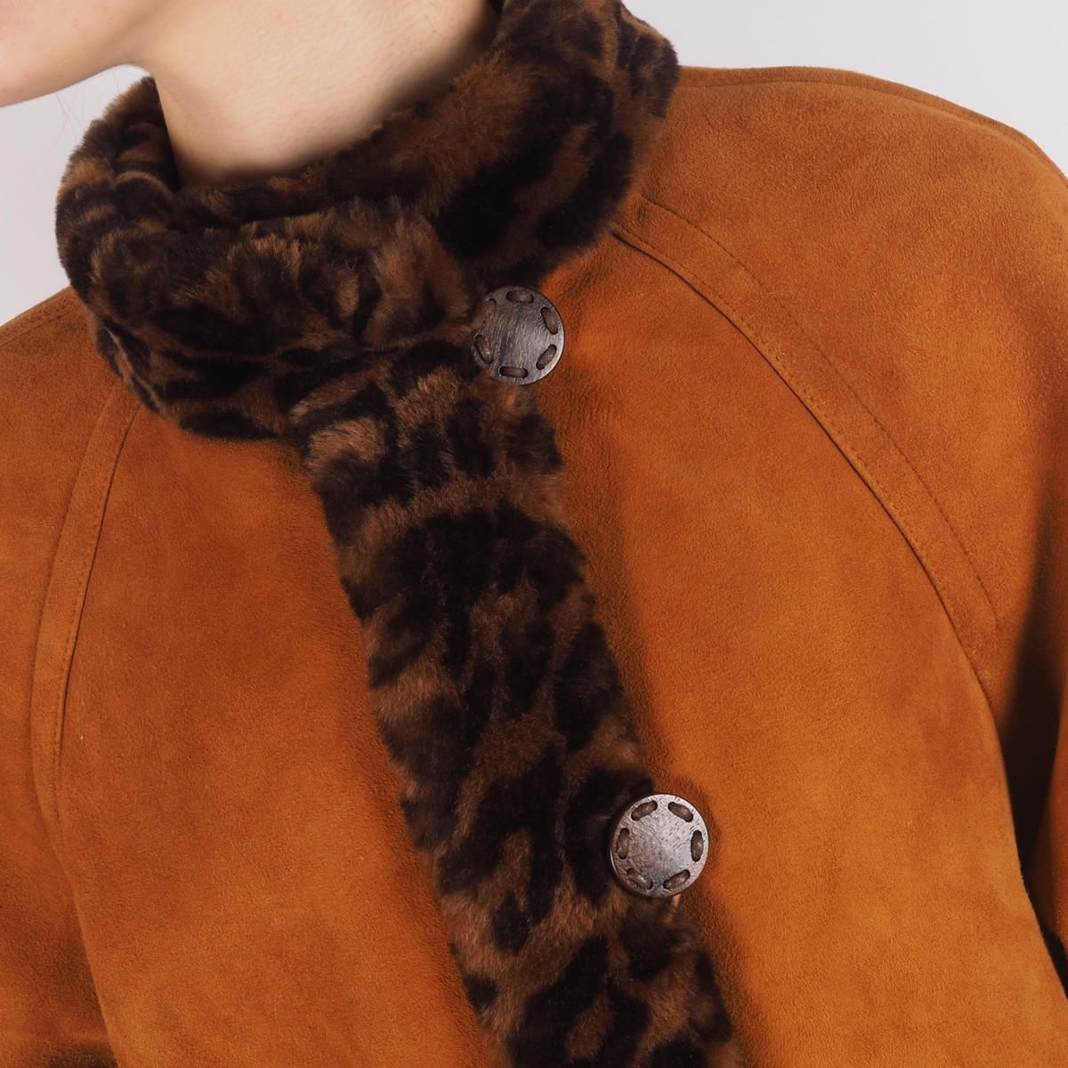 Yves Saint Laurent Fourrures 1980s Vintage Shearling Mouton Coat