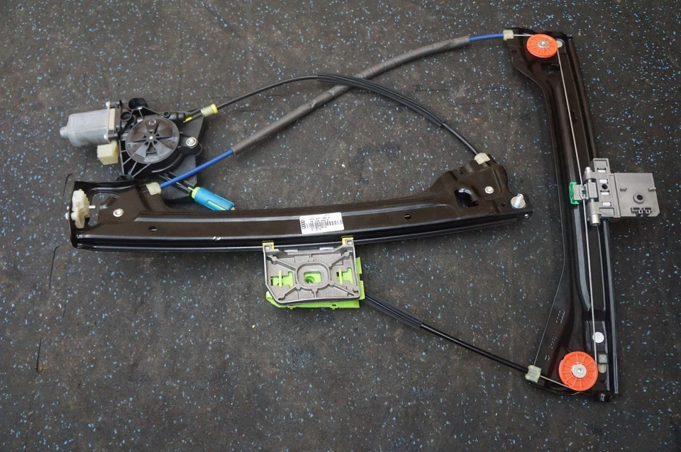 Conjunto de motor regulador de ventana de puerta lateral derecha OEM 4S8837462B Audi R8 2017+ Foto 3 de 4