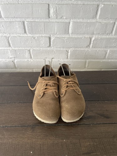 Birkenstock Maine Mujer Zapatos de Encaje Ortopédicos Cómodos Marrón Mocasines Talla 37-6 - Imagen 18 de 23