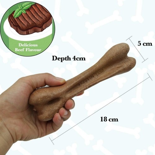 3x PureBreed Gnawler Hund Kauknochen Rind Geschmack Fettarm Zahnleckerli Belohnung - Bild 5 von 7