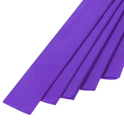 Für Crepe Paper 20 Rollen Dunkellila Dekoration 3,1ft L 2 Zoll B