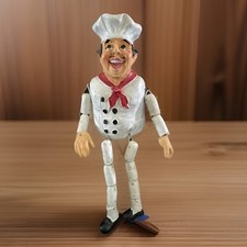 VTG Italian Chef Shelf Sitter Figurine Dangling Legs Kitchen Decor Resin 7  