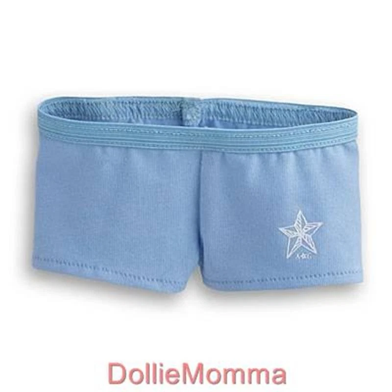 Nuevo JUEGO TOP DEPORTIVO AMERICANO NIÑA Y BREVE AZUL ~ Accesorio de ropa interior niño retirado Foto 4 de 4