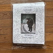 Rug Hooking Pattern On Linen The Peddler Antique Adaptation 30”x23 Santa Gift