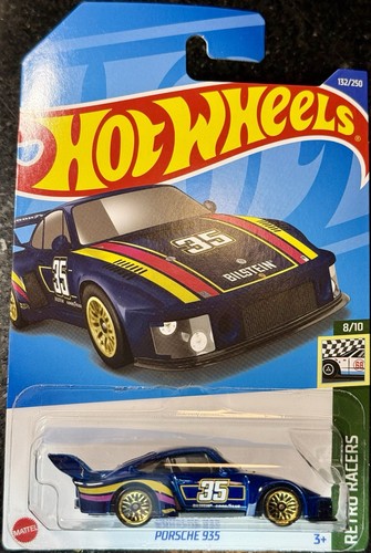 Hot Wheels Porsche 935 Blue 132/250 Retro Racers 8/10 - Bild 2 von 3