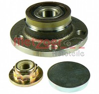 1X Metzger Radlager Satz Radlagersatz Hinten Beidseitig FüR VW Polo 6R 6C Skoda