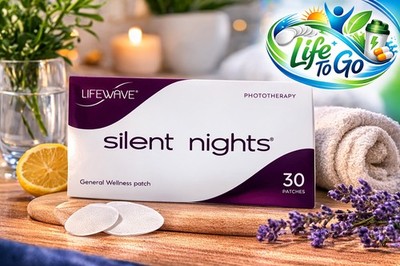 🔥 LifeWave original Silent Nights Sleep Aid Patches, 30 Count