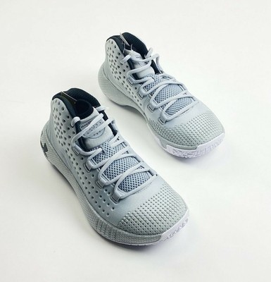Under Armour HOVR Havoc 2 Men's US Size 9.0 Basketball Shoe 3022050 White Gray
