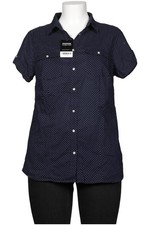 sheego Bluse Damen Oberteil Hemd Hemdbluse Gr. EU 44 Baumwolle Marin... #i34jpou
