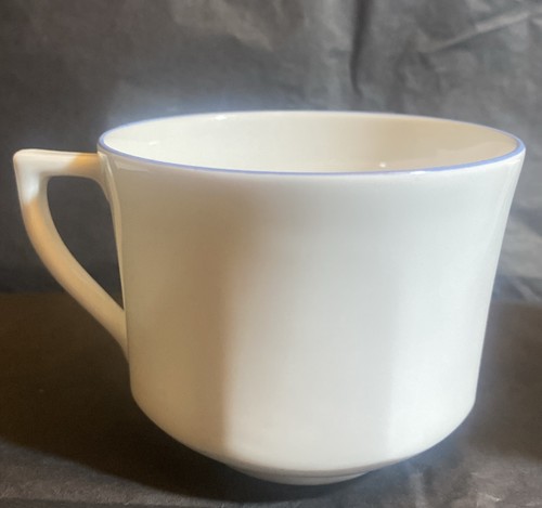 Tiffany & Co Tea/Coffee Cups Fine Bone Classic Blue 1996 6 Oz Set Of 2 England - Picture 3 of 16