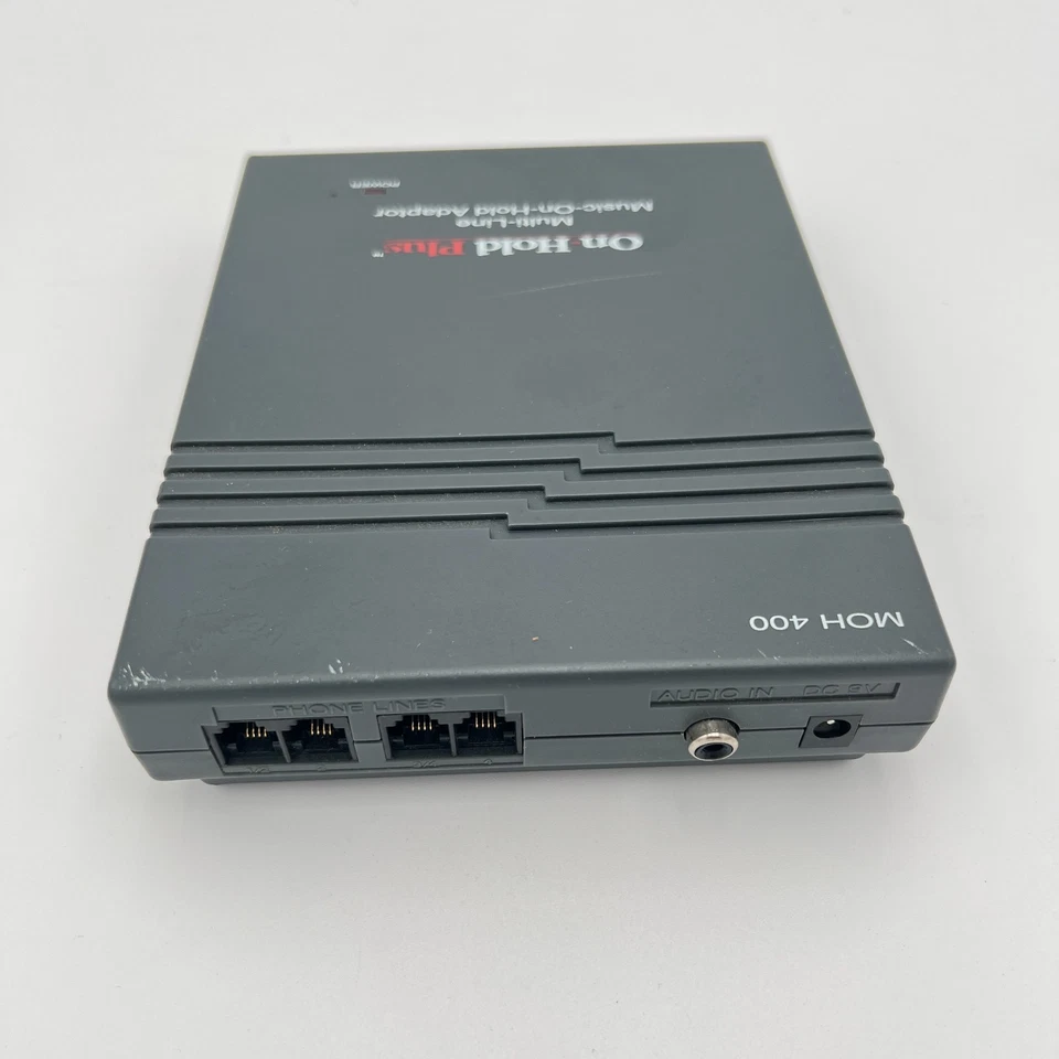 Sistema de música en espera telefónico multilínea On Hold Plus MOH-400 Foto 3 de 4