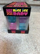 NeeDoh Nice Ice Baby 4 pack With Display Case. Lot Of 6 Packs