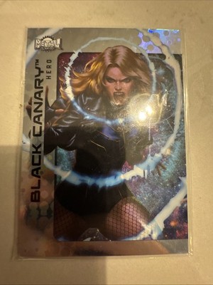 2025 Skybox Batman Metal #14 Black Canary Retribution