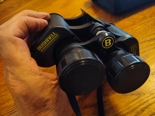 1992 Bushnell Binocular 13-3410 VINTAGE 7x35 Insta Focus, Box, Case CLEAN - Picture 22 of 24