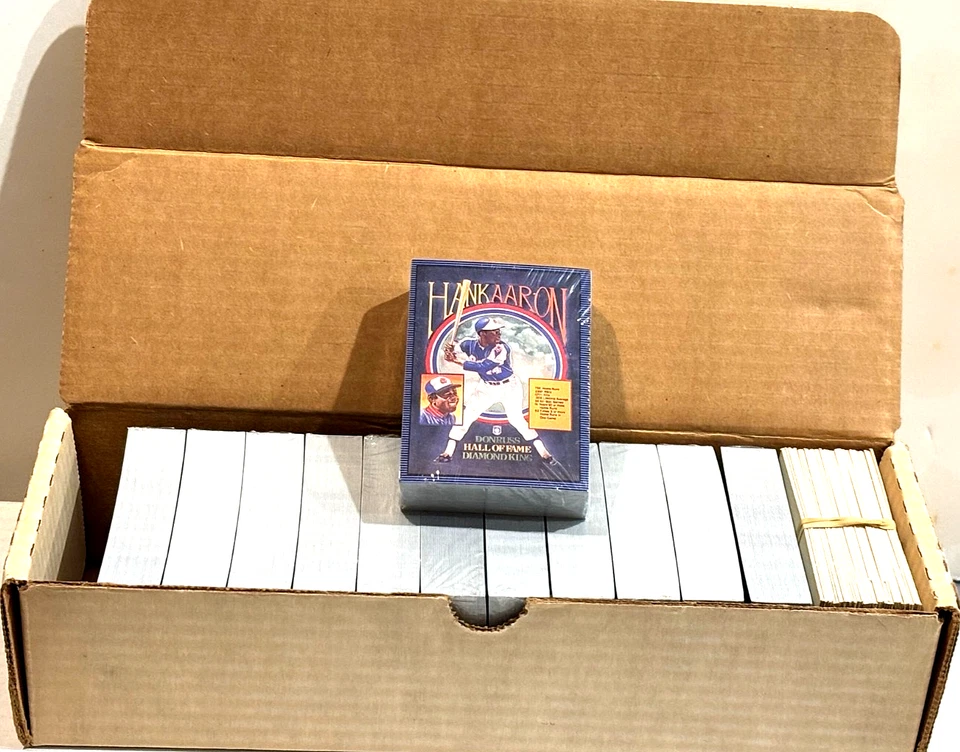 Juego completo de 660 cartas + rompecabezas Donruss Baseball 1985 y 1986 sellado de fábrica Foto 3 de 4