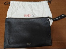 Excellent Condition Red Valentino Clutch Bag Leather