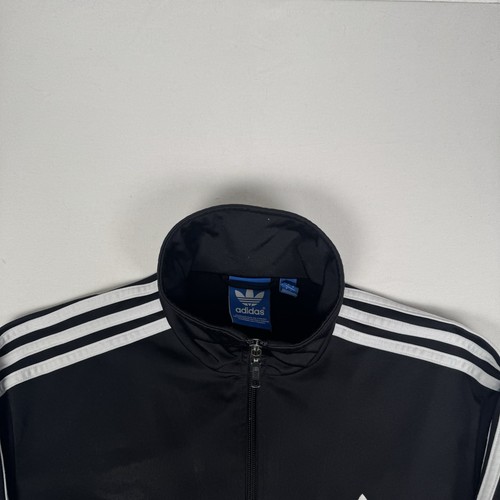 Adidas Originals Firebird Jacket Black Tracksuit Zip Track Top 2013 Size S - Picture 3 of 9
