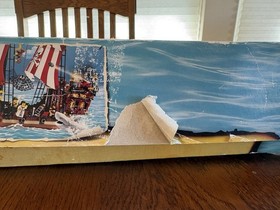 Lego Pirates 6243 Brickbeard's Bounty and 6239 Cannon Battle 99% Complete Sets