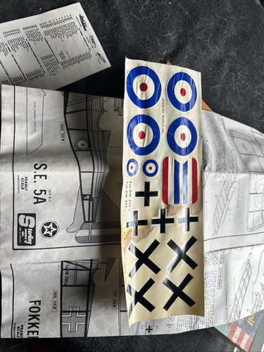 Peanut Scale Balsa Wood Kits Makes 2 Planes - Picture 5 of 6