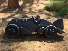 Hubley Reproduction - Fintail Race Car - Cast Iron - Circa 1930s