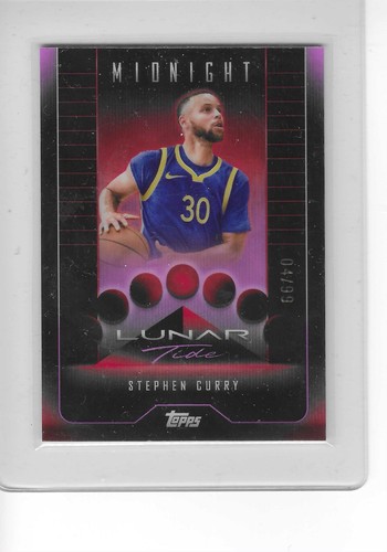 2023-24 Topps Midnight - Lunar Tide Stephen Curry #LT-5 Twilight /99