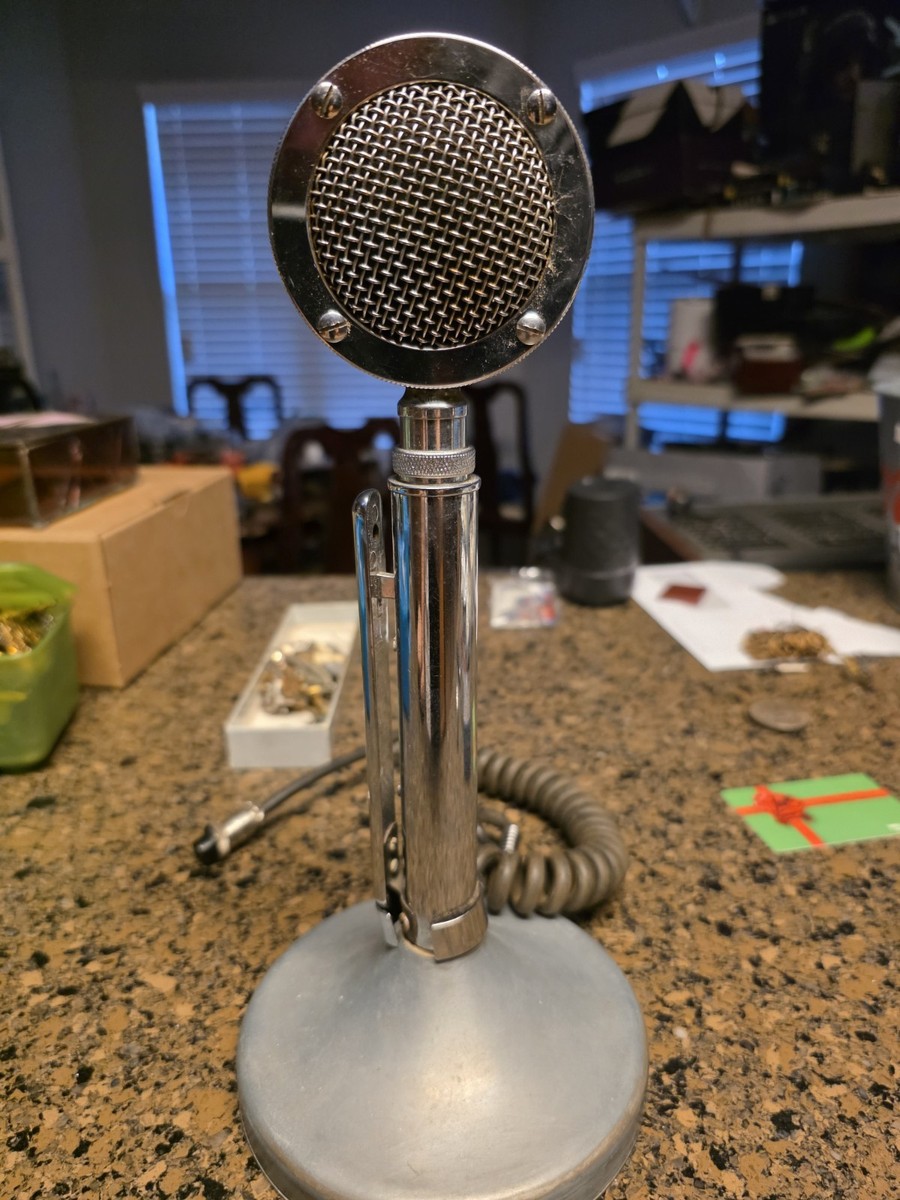 astatic d-104 microphone silver eagle | eBay