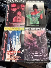 Cyberpunk Interface Prometheus Magazine 4 Volume Lot ~ Vol 1 #1 #2 #3 Vol 2 #2