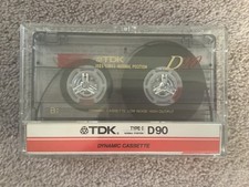 Used TDK D90 Cassette