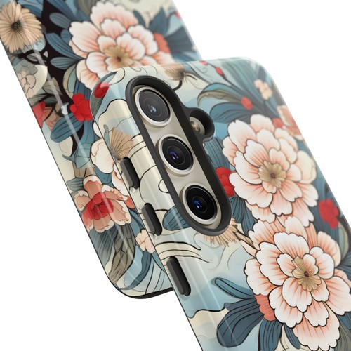 Japanese Floral Art - Tough Phone Case - iPhone, Galaxy, Google Pixel Models - 第 157/203 張圖片