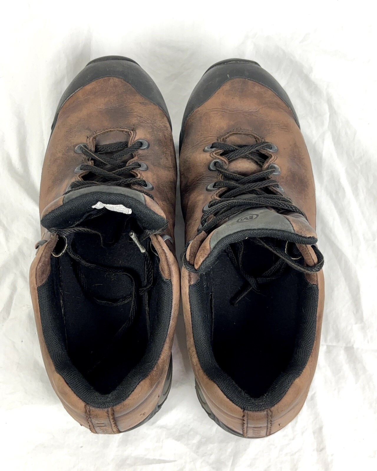 Scarpe da trekking Merrell Chameleon Trek Gore Tex Vibram da uomo in pelle marrone taglia 11 5