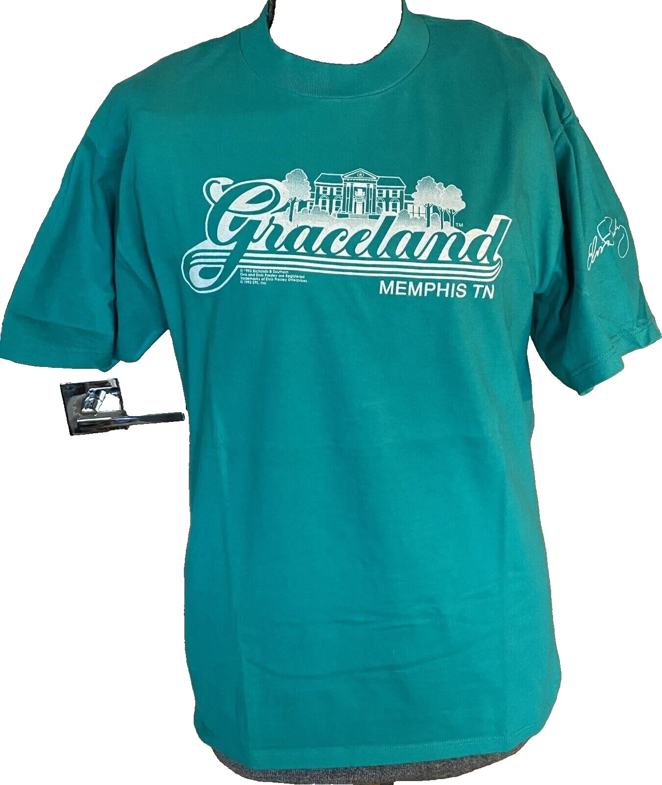 Camisetas Vintage JERZEES algodón para hombres