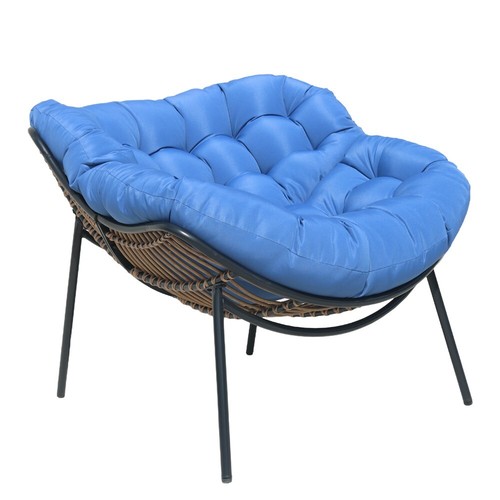 3 Piece Bistro Set Wicker Patio Outdoor Furniture Porch Chairs Set Indoor - Picture 16 of 54