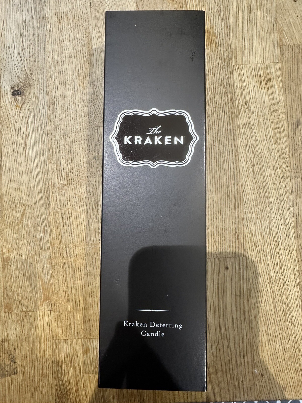 NEW KRAKEN BLACK SPICED RUM KRAKEN DETERING CANDLE RARE eBay