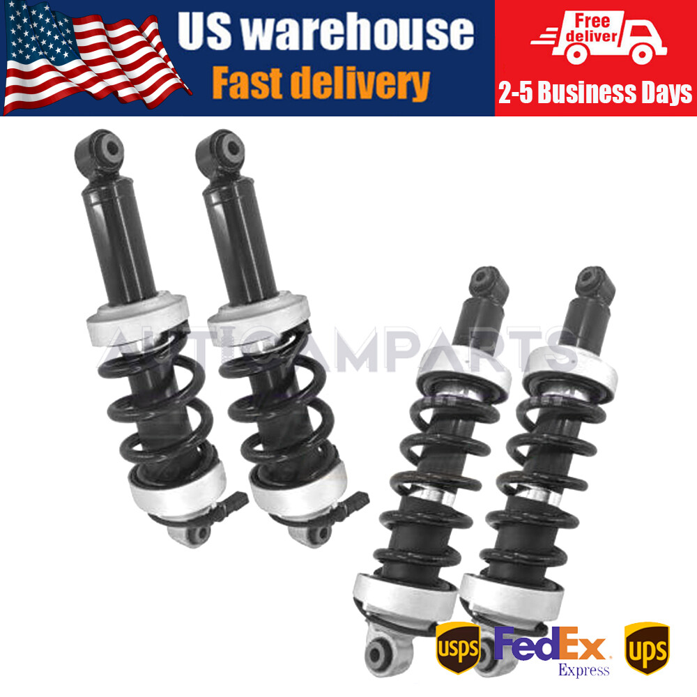 Full Kit Front & Rear Suspension Shock Struts Magnetic Ride For Audi R8 V8 07-15