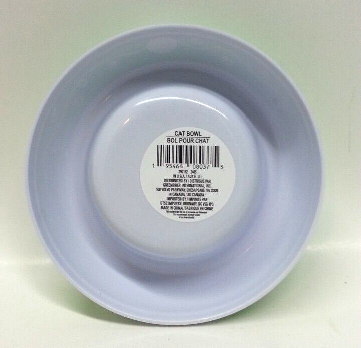 2 Cat Food Water Dish Pet Sturdy Feeding Bowls 3.5-4" Diameter Bowl, Lets get...